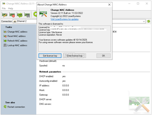 LizardSystems Change MAC Address v22.11 Multilingual Portable