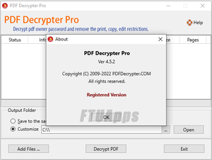 PDF Decrypter Pro v4.5.2 Portable