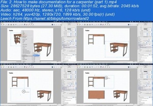 Udemy - SketchUp furniture modeling + technical docs in LayOut