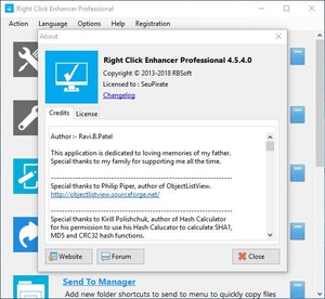 Right Click Enhancer Professional 4 5 4 SeuPirate