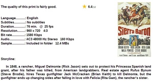 Sierra Baron (Western 1958) Brian Keith 720p