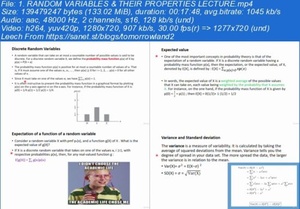 Udemy - Probability Theory and Worked Out Examples