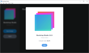 Bootstrap Studio v5.8.5 (x64) Super Clean Crack