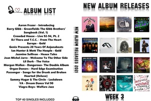 MP3 NEW ALBUM RELEASES 2021 WEEK 3 - [ A N T ]