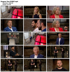Dragons’ Den S19E07 (1280x720p HD, 50fps, soft Eng subs)