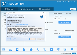 Glary Utilities Pro v5.185.0.214 Multilingual Portable