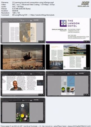 Linkedin - InDesign - Layout and Composition (2022)