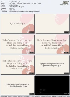 Udemy - PyQt6 - Tutorial From A-Z - 2021 - Master Coding Class (Updated)