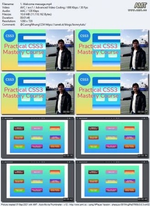 Udemy - Practical CSS3 Mastery Course
