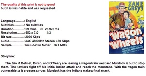 Wagon Wheels (Adventure 1934) Randolph Scott 720p