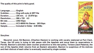 Arrowhead (Western 1953) Charlton Heston 720p