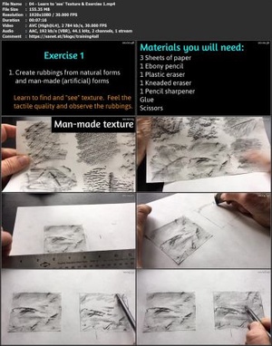 [ FreeCourseWeb ] Skillshare - Art Essentials- Texture- Learn Successful Drawing Techniques to Create Amazing Textures