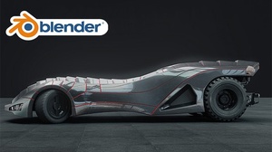 Udemy - Blender: Create and rig realistic Batmobile from A to Z
