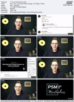 Udemy - Professional Scrum Master Certification (PSM I) Masterclass