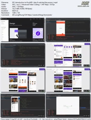 Udemy - KivyMD Python - Build Mobile apps using Material Design
