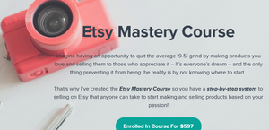 Nancy Badillo - Etsy Mastery Course