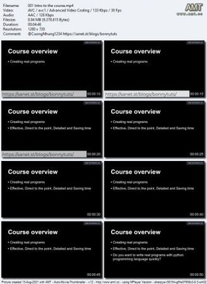 Udemy - Applied Python - Tiny Python Projects Fast & Effective Course