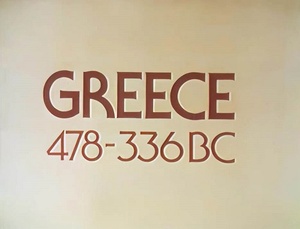 Greece 478-336 B.C. - Sculpture: The Human Figure & Ships and Seafaring (1979)