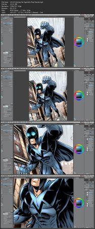 [ FreeCourseWeb ] Skillshare - How to Draw Superheroes - Creating Comic Book Cover Art