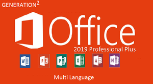 MS Office 2019 ProPlus Retail AIO MULTi-24 APRIL 2020 {Gen2}