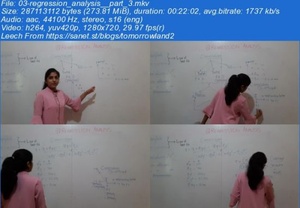 Skillshare - Business Data Analysis (Regression Techniques)