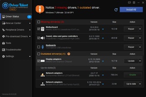 Driver Talent Pro 8.0.8.26 Multilingual+ crack (DeGun)