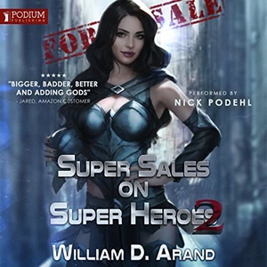 Super Sales on Super Heroes Book 2 William D Arand 2018 Fantasy Audiobook miok WWRG