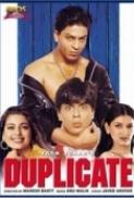 Duplicate 1998 WebRip Hindi 720p x264 AAC 5.1 ESub - mkvCinemas [Telly]