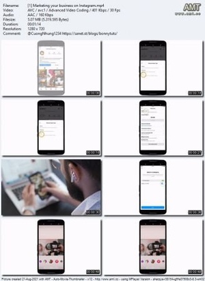 Linkedin - Marketing on Instagram (2021)