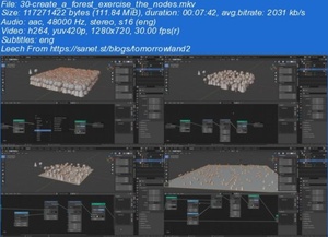 [ DevCourseWeb ] Procedural Modelling In Blender With Geometry Nodes