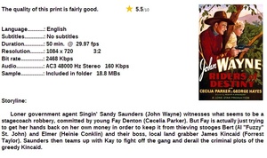 Riders of Destiny (Western 1933) John Wayne 720p