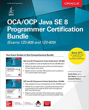 [ FreeCourseWeb ] OCA - OCP Java SE 8 Programmer Certification Bundle (Exams 1Z0-808 and 1Z0-809)