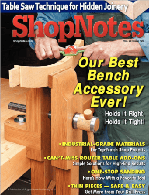 [ FreeCourseWeb ] Woodworking Shopnotes 120 -Table Saw Technique for Hidden Joinery (Our Best Bench Accessory Ever!)