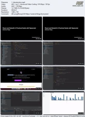 Udemy - React and NodeJS - A Practical Guide with Typescript