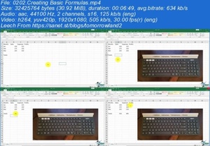 [ FreeCourseWeb ] Microsoft Excel Beginners 2019