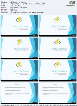 Udemy - Learn Azure Functions using .Net Core (Beginners & Advanced)