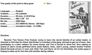 Son of the Border (Western 1933) Tom Keene 720p