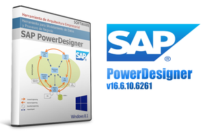 SAP PowerDesigner v16.6.10.6261 + Crack [FTUApps]