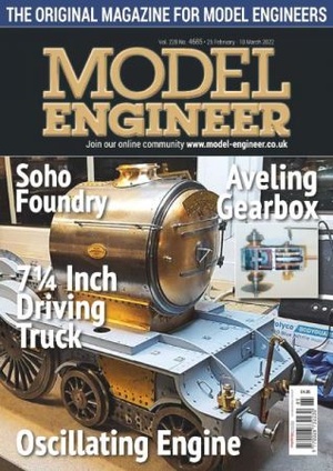 Model Engineer - 25 February 2022