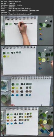 Acrylic Landscape Painting - Learn To Paint With A Limited Color Palette!