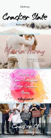 DesignOptimal Cracker State Font