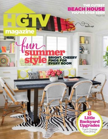 HGTV Magazine July August 2022
