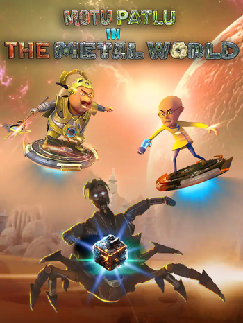 Motu Patlu In The Metal World 2023 Hindi 1080p HDRip x264 AAC QRips