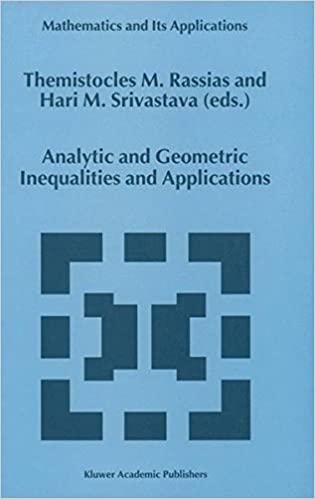 FreeCourseWeb Analytic and Geometric Inequalities and Applications