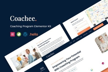 DesignOptimal ThemeForest Coachee v1 0 0 Coaching Program Elementor Template Kit 30603892
