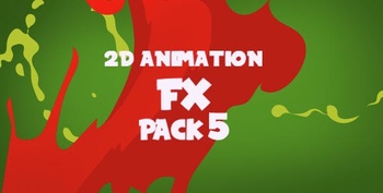DesignOptimal Videohive 2D Animation Fx Pack 5 15111191
