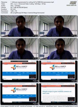 Udemy Assembly Language Programming of 8086 processor for Beginner