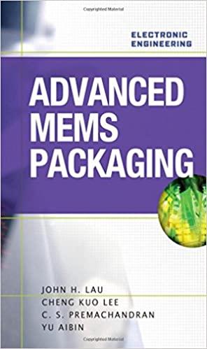 DevCourseWeb Advanced MEMS Packaging