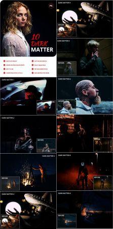 DesignOptimal GraphicRiver 10 Dark Matter Photoshop Actions 28329765
