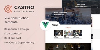 DesignOptimal ThemeForest Castro v1 0 Vue JS Construction Template 26408091